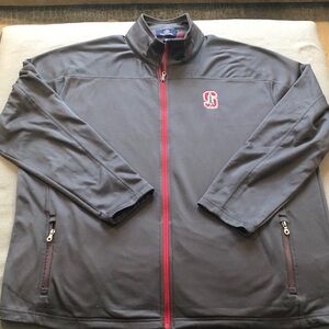 Stanford Cardinal Vantage Full-Zip Jacket Gray Men’s 2XL